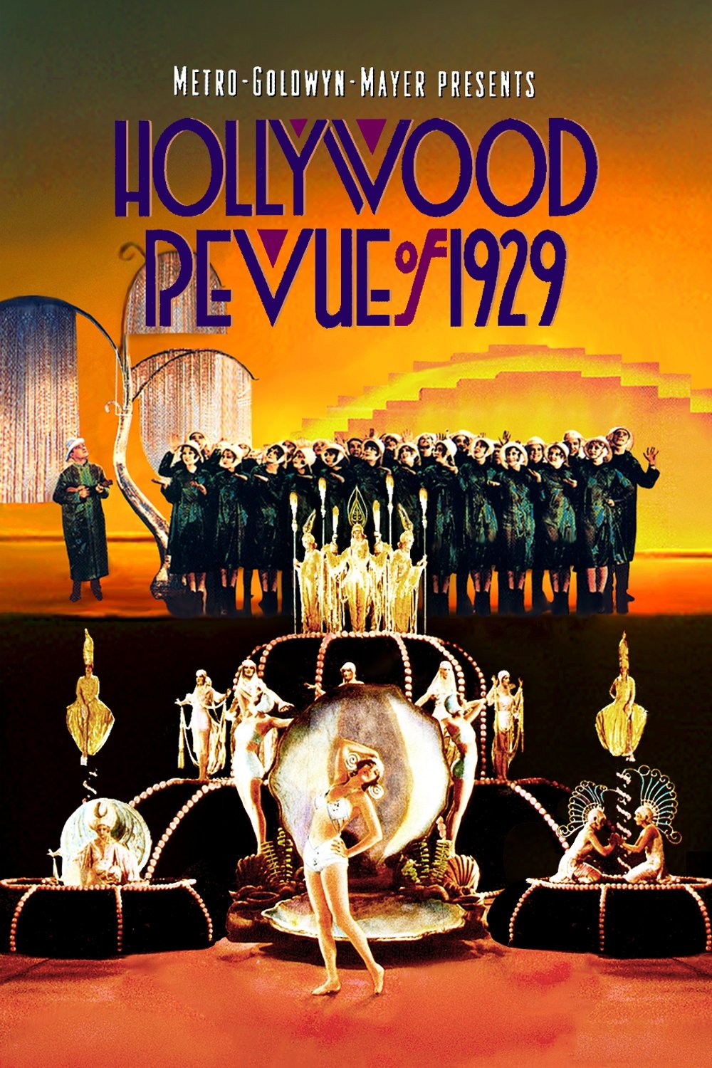 Постер The Hollywood Revue of 1929